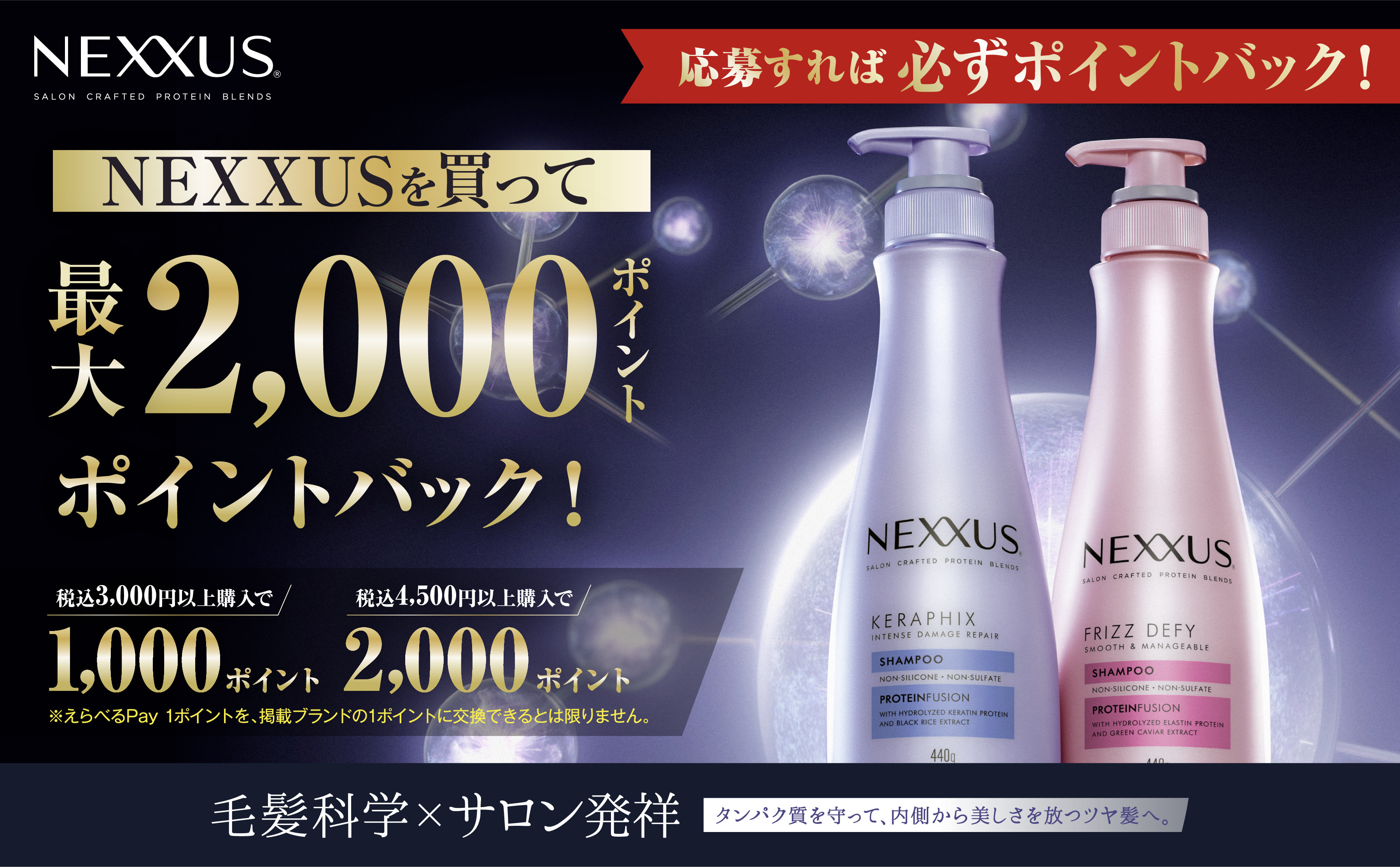 NEXXUSを買って最大2000ポイントポイントバック!